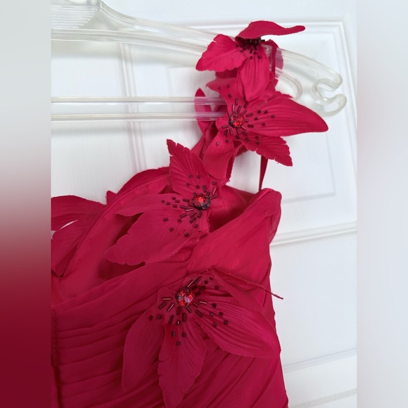 Red Corset Ballgown / Prom or Quinceañera Dress - Picture 9 of 12